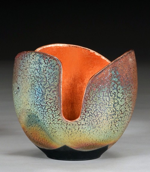 WB-1427 Glowpot 6.25x6.75 $395 at Hunter Wolff Gallery